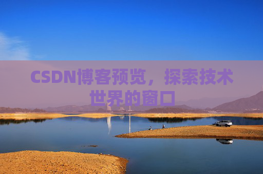CSDN博客预览，探索技术世界的窗口